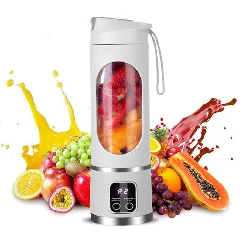 【2026】 Best Portable Juicer Blender with Smart LED Display, Diet-Friendly and Leak-Proof Design, Ideal for Smoothies, Juices, Shakes & Healthy Lifestyle, Mini Personal Smoothie & Juice Maker Cup for Travel, Gym & Kitchen