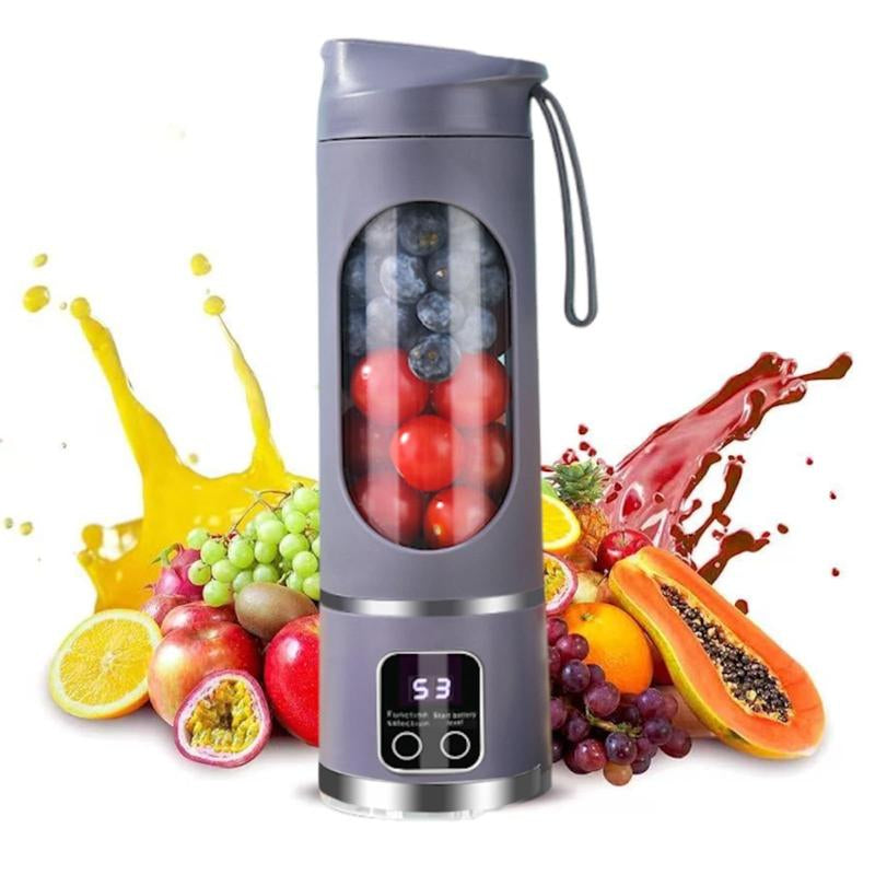 【2026】 Best Portable Juicer Blender with Smart LED Display, Diet-Friendly and Leak-Proof Design, Ideal for Smoothies, Juices, Shakes & Healthy Lifestyle, Mini Personal Smoothie & Juice Maker Cup for Travel, Gym & Kitchen